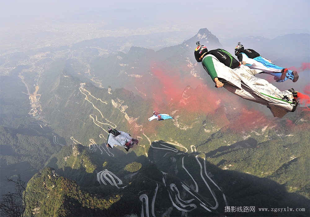 空中飞鸟
