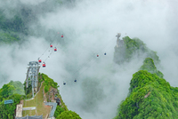 天门山索道奇观