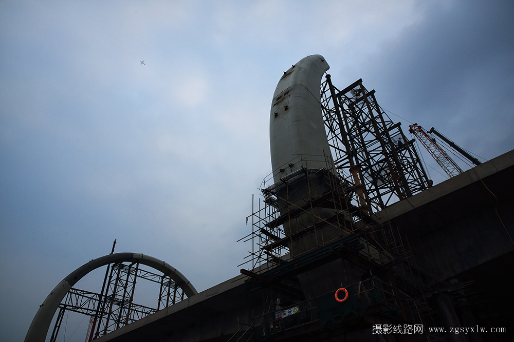 澧水张家界红壁岩大桥建设