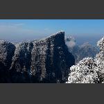 天门山·薄刀岩雪景