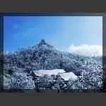 天门山冬雪