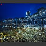 捞车河夜色