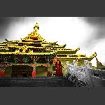 色达洞口寺