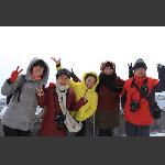 天门山赏雪