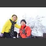 天门山赏雪