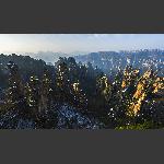冬日天子山