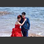 海边婚纱