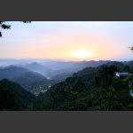 天子山日出