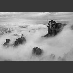 天门山云海