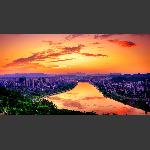 红霞漫天