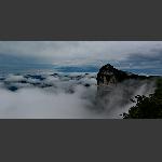 天门山云海