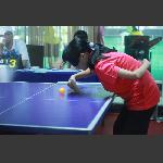 靠  听觉 打乒乓球