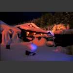 雪乡夜