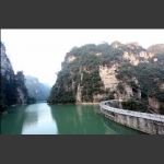 月亮潭水库风光