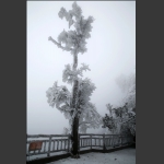 天门山雪