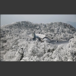 天门山雪韵