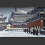 弥陀寺大年初一