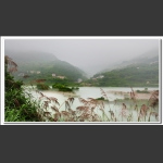 晨雾轻挽溇水河