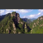 航拍小张家界