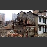 拆迁中的南门口