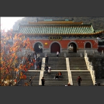 秋色天门寺