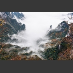 云雾天门山