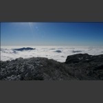 天门山寺涌云海