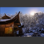 天门山初雪