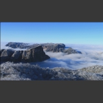 雪后开晴云潮涌