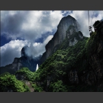 天门山雄姿..