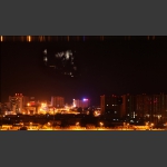 天门夜景