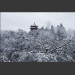 雪景中的黄石寨3