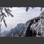 雪裹玉屏山