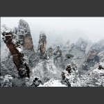 黄石寨.雪