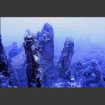 黄石寨·雪中索道