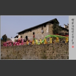 寨英古镇滚龙艺术节