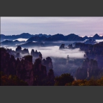 夜话天子山