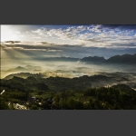 山乡的早晨