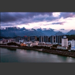 雨后放晴日落前