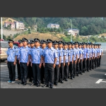 荷花机场口岸签证开通暨旅游警察授牌之警察风采