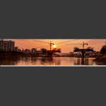 澧水风光--日落