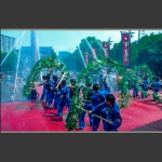 欢乐”六月六"草龙舞