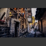 拆除中的南门口小巷