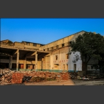 拆除中的原张家界汽配厂