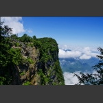 盛夏天门山