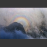 天门山又见佛光