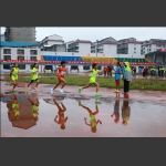 跑步