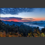 天子山初见秋色