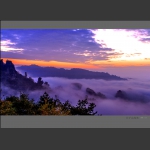 天子山初见秋色之二