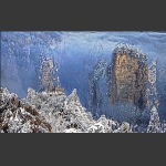 《峰林披雪》